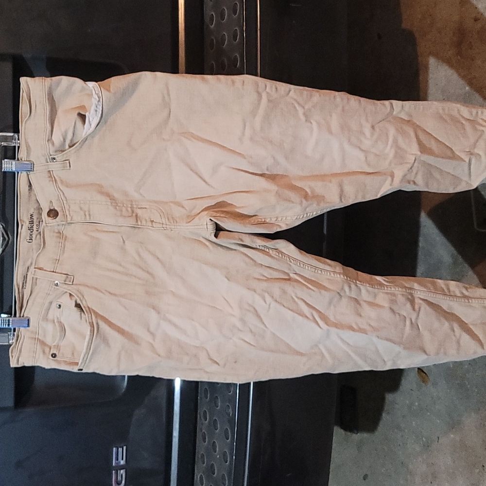 Beige good fellow jeans size 40W X 32L